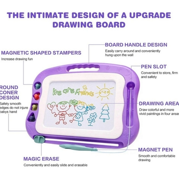 Magnetic doodle Drawing Board - Picture 2 of 5